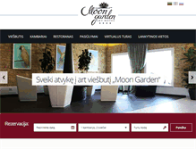 Tablet Screenshot of moongardenhotel.com